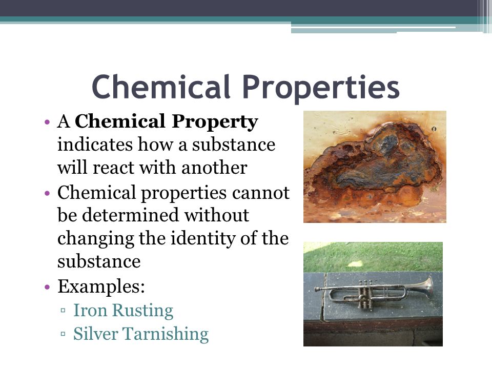 Chemical property